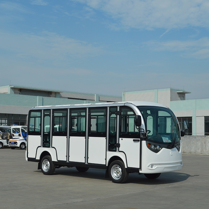 14座封閉式電動觀光車