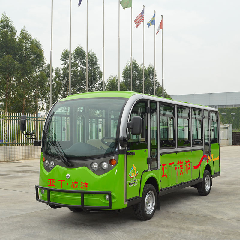 14座封閉式電動觀光車