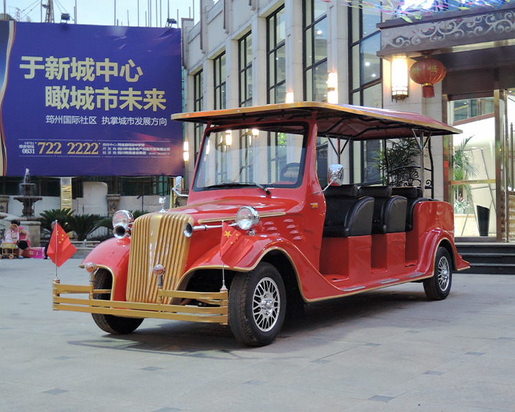 四輪電動觀光車